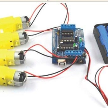 L293D 4 channel motor control shield