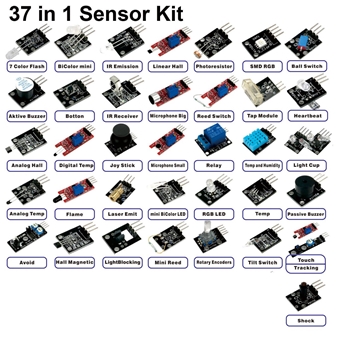 37 in 1 Sensor Modules Starter Kit