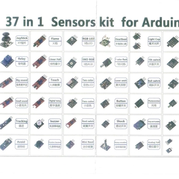 37 in 1 Sensor Modules Starter Kit