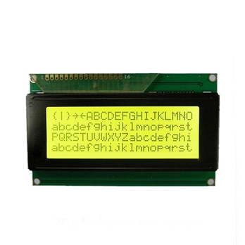 2004 character LCD with 5V yellow backlight module