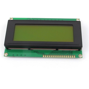 2004 character LCD with 5V yellow backlight module