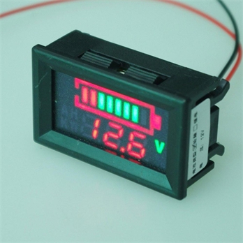 DC12V-96V digital LED battery capacity indicator