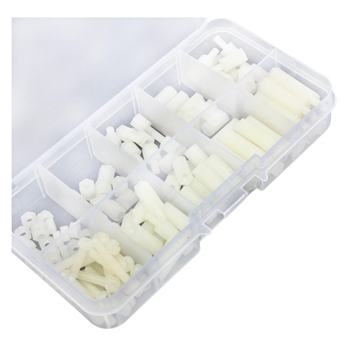 M3 White Nylon hex spacers Kit