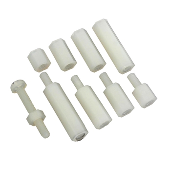 M3 White Nylon hex spacers Kit