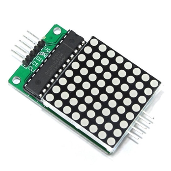 DIY MAX7219 Red LED Dot Matrix Display Module