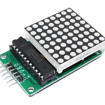 DIY MAX7219 Red LED Dot Matrix Display Module