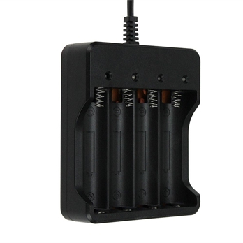 18650 3.7V Li-ion battery charger 4 positions