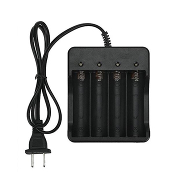 18650 3.7V Li-ion battery charger 4 positions