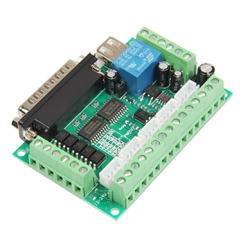 5 Axis MACH3 CNC breakout board interface for stepper motor driver