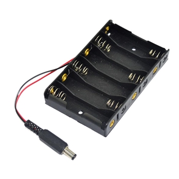 6XAA Battery Holder with Cable Lead