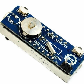 Car LED digital tube clock voltage detector module