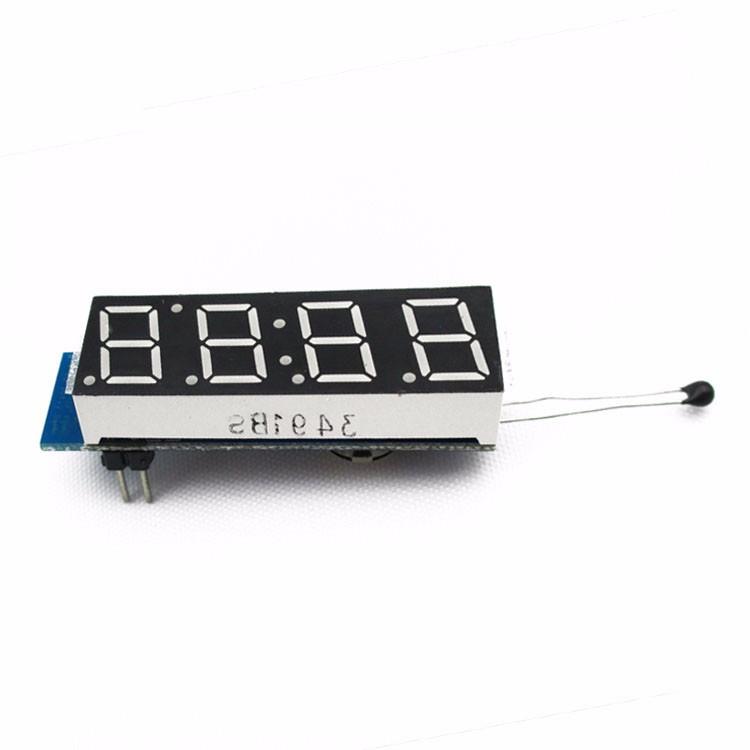 Car LED digital tube clock voltage detector module