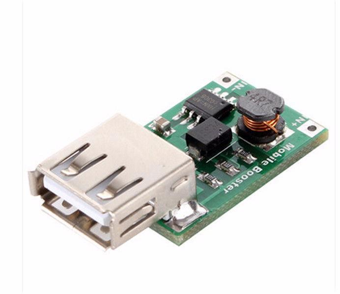 Boost converter step up with USB module
