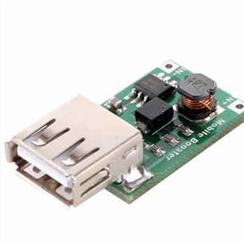 Boost converter step up with USB module