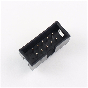 10Pin Straight Male Shrouded IDC Socket