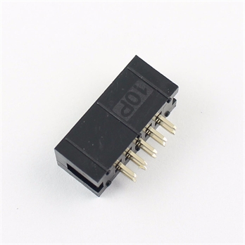 10Pin Straight Male Shrouded IDC Socket