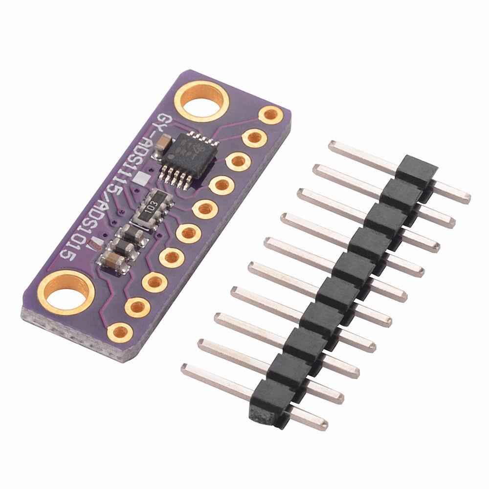 I2C ADS1115 16 Bit ADC 4 channel Module with Programmable Gain Amplifier 2.0V to 5.5V for Arduino RPiplifier 2.0V to 5.5V