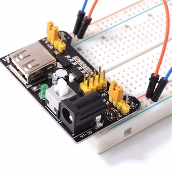 MB-102 830 point breadboard power supply model with jump wires kit