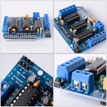 Motor drive expansion shield board