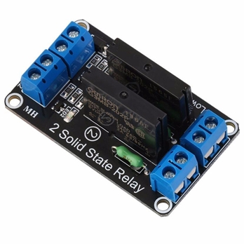 2 channel solid state relay module