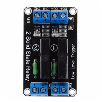 2 channel solid state relay module