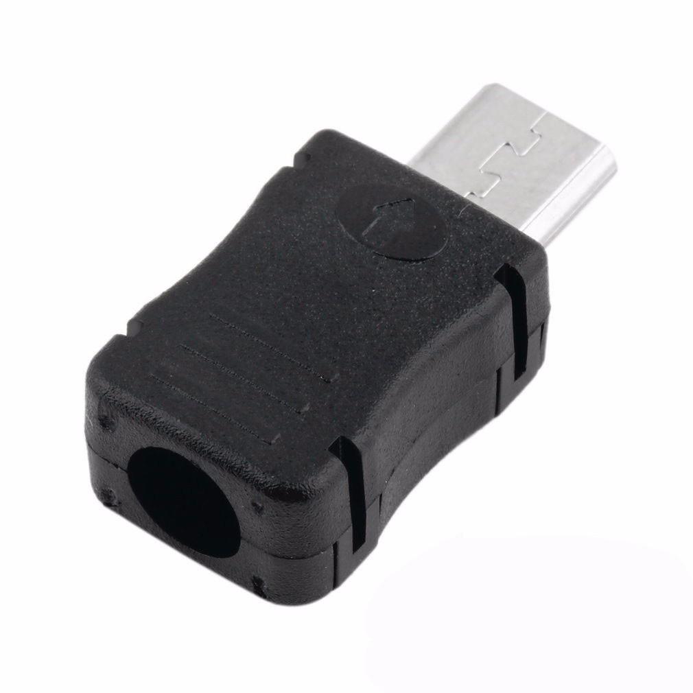 Micro USB Male Plug Connector [5sets Pack]