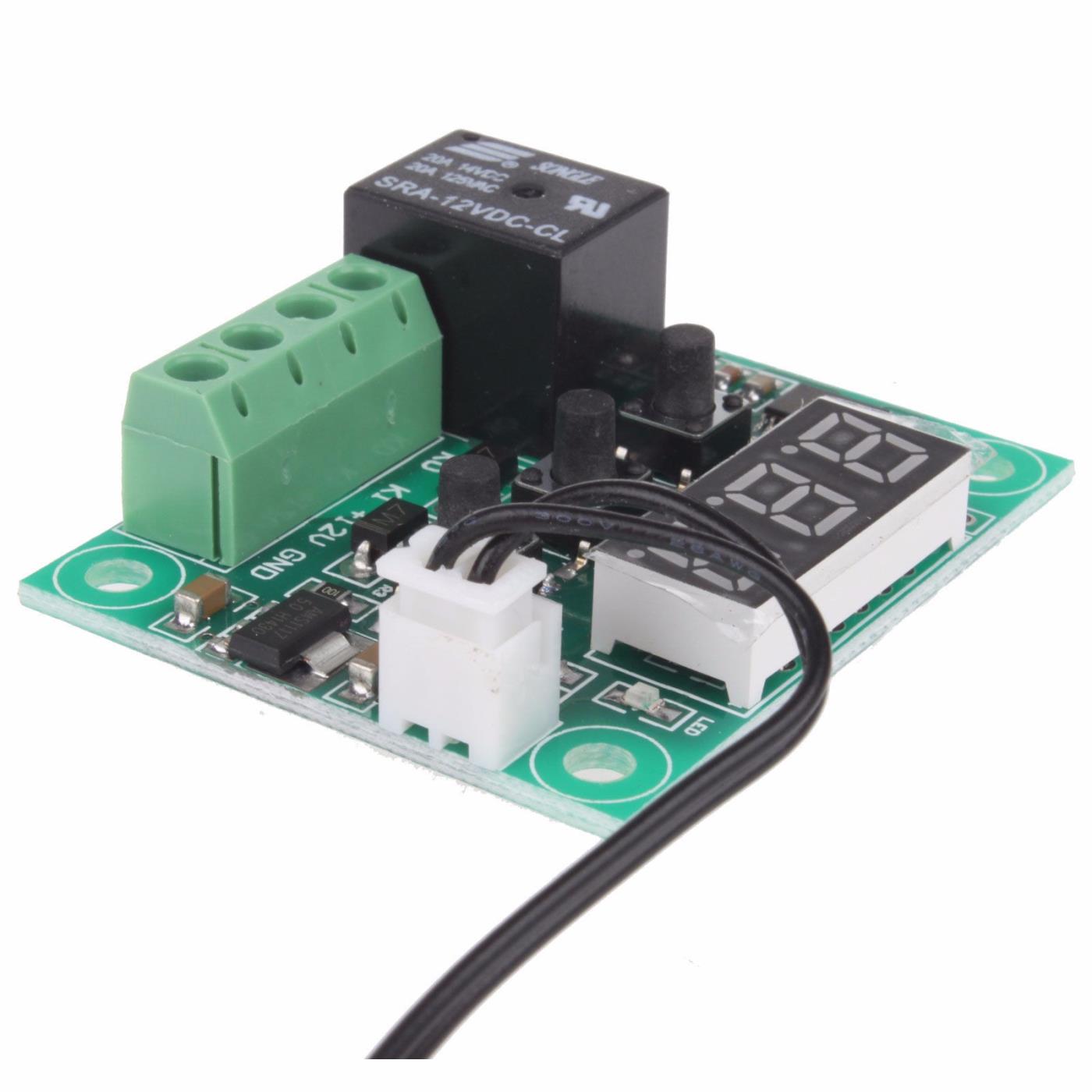 W1209 digital temperature thermostat control switch sensor module