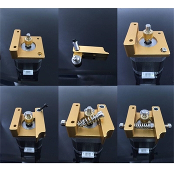 MK8 Extruder Aluminum Frame Block DIY Kit for 3D Printer