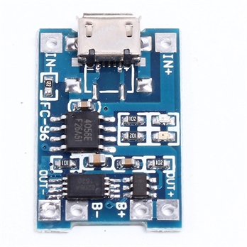 TP4056 Micro USB 5V 1A 18650 Lithium Battery Charger Board