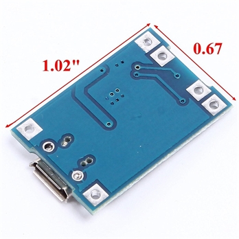 TP4056 Micro USB 5V 1A 18650 Lithium Battery Charger Board