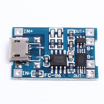 TP4056 Micro USB 5V 1A 18650 Lithium Battery Charger Board