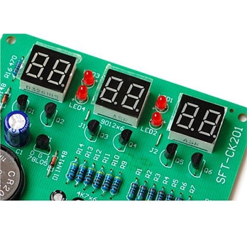 AT89C2051 6 Digital LED Electronic Clock DIY KIT