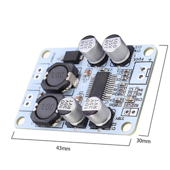 TPA3110 30W 8 -26VDC PBTL Single Channel Mono Digital Audio Amplifier Board