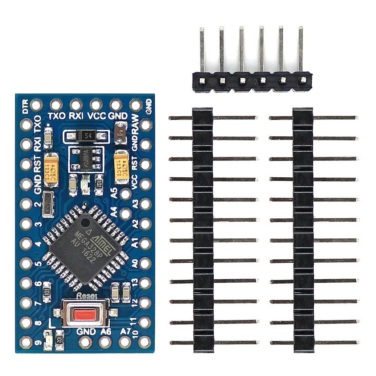 Arduino Pro Mini Atmega328P - 3.3V/8MHz Compatible