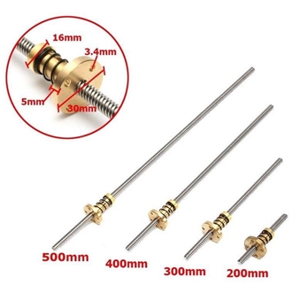 T8 Anti backlash Spring Load Nut Elimination Gap for 8mm Threaded Rod Lead Screw