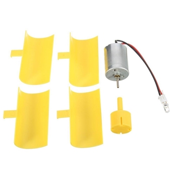 Diy Kit Small Dc Motor Vertical Micro Wind Turbines Blades Generator