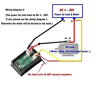 DC0~100V 10A Voltage Current Meter With 0.28