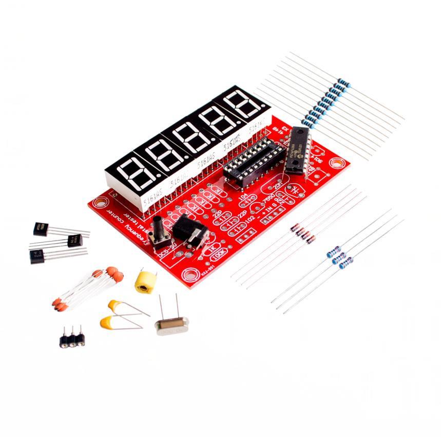 DIY Kits 1Hz-50MHz Crystal Oscillator Frequency Counter Meter