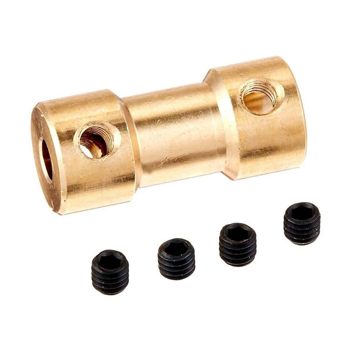 Copper DIY Motor Shaft Coupling Joint Connector