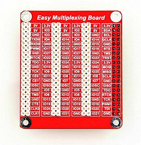 Raspberry Pi 2 Model B/B+ Triple Gpio Multiplexing Expansion Board