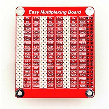 Raspberry Pi 2 Model B/B+ Triple Gpio Multiplexing Expansion Board