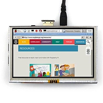 5 Inch TFT LCD HDMI Monitor with Touch Function for Raspberry Pi