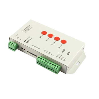 T-1000S SD card led pixel controller for ws2811/ws2801rgb controlers,DC5V/7.5-24V pixels Flexible Addressable Individually RGB