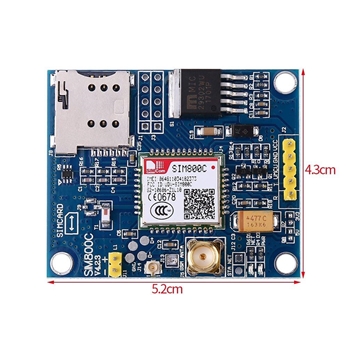 SIM800C Development Board GSM Quad-band Module Support Message Bluetooth TTS DTMF