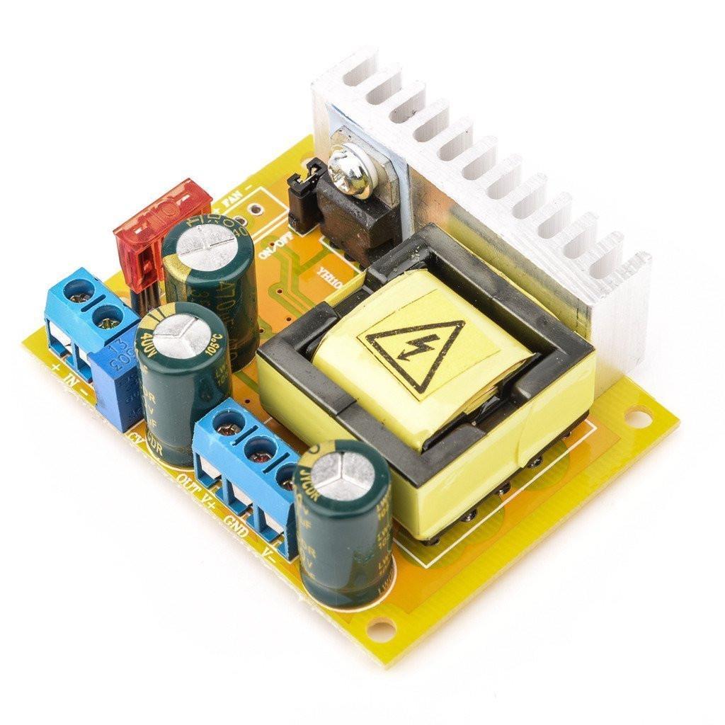 High Voltage DC-DC Boost Converter 45~390V ZVS Dual Output Boost Module