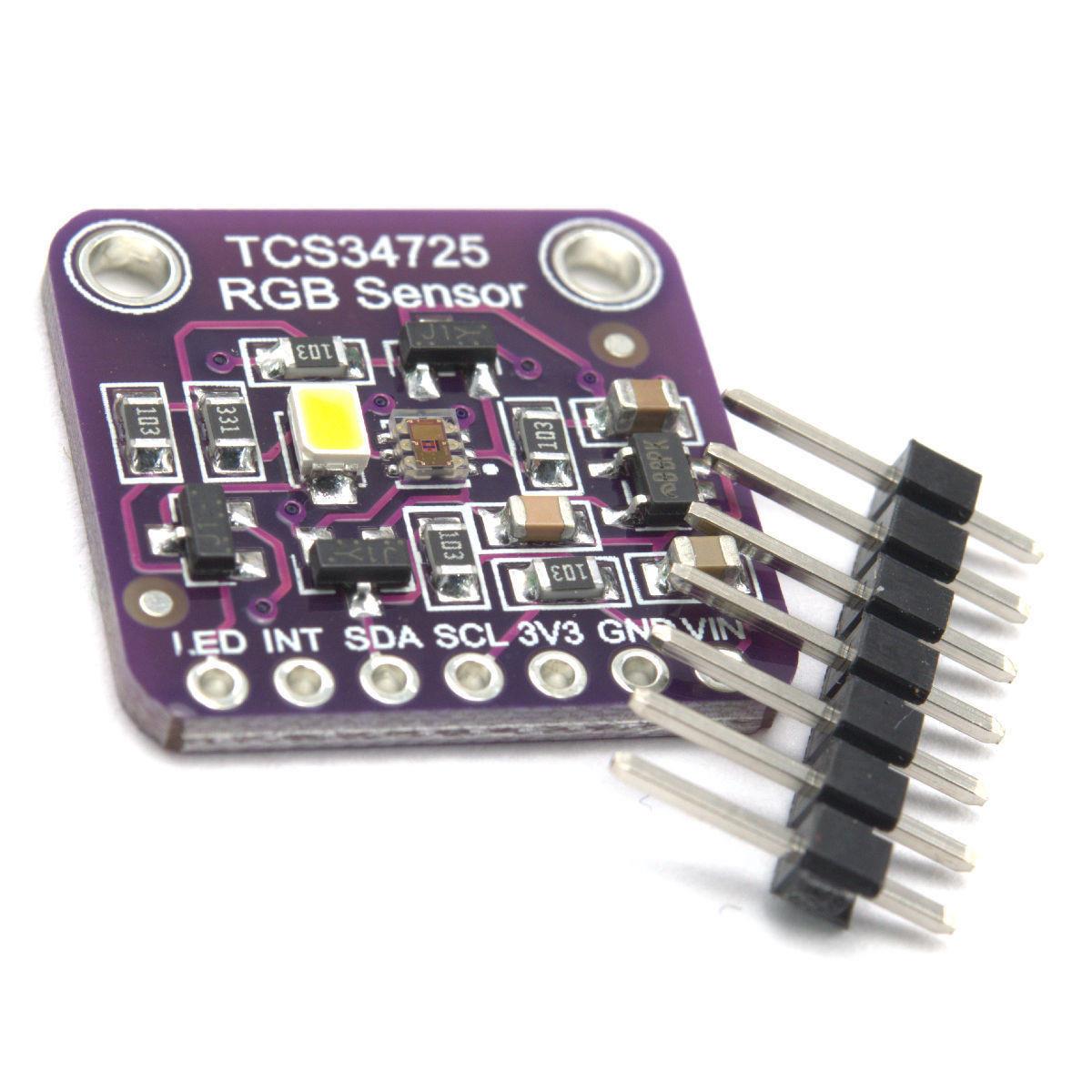 TCS34725 RGB Light Color Sensor Recognition board Module