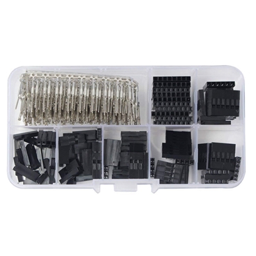 310Pcs 2.54mm Male Female Dupont Wire Jumper With Header Connector Housing Kit