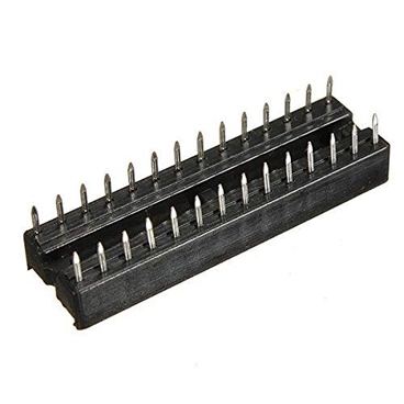 28 Pins IC DIP 2.54mm Wide Integrated Circuit Sockets [10pcs Pack]