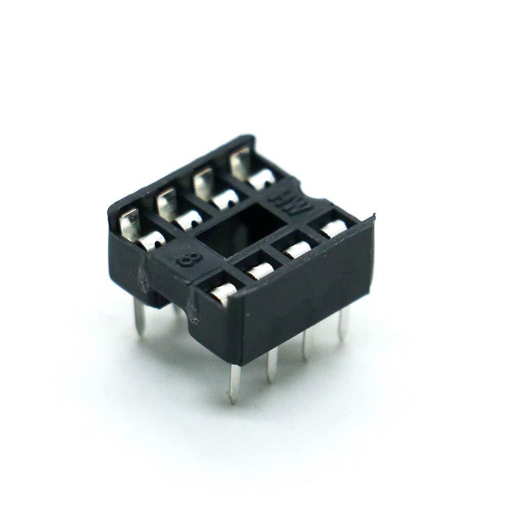 8 Pin DIP IC Sockets Adaptor Solder Type Socket [10pcs Pack]