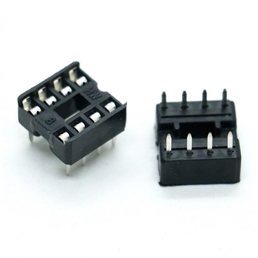 8 Pin DIP IC Sockets Adaptor Solder Type Socket [10pcs Pack]